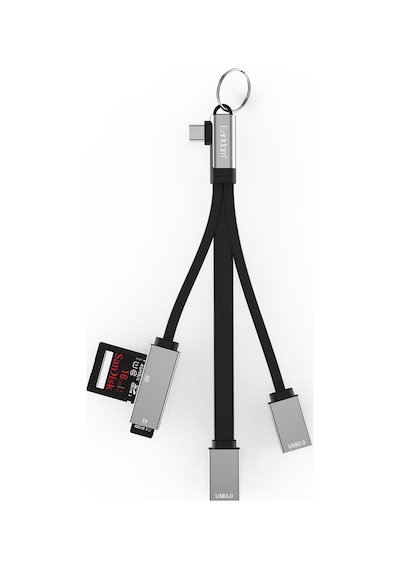 Earldom Hub18c 4in1 Type-c To Usb 3.0 / Usb 2.0 / Sd/tf Kart M414