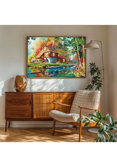 20816 Puzzle 1000 Autumn Watermill