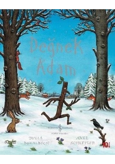 Değnek Adam-Büyük Boy - Julia Donaldson - İş Bankası Kültür Yayınları