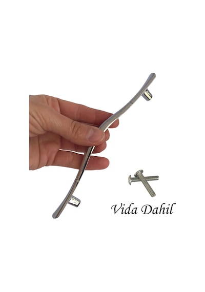 Ördek Kulp Krom 128 Mm Kulp Mobilya Mutfak Dolabı Çekmece Dolap Kapak Kulpu Kulbu Metal Kulp 8 Adet