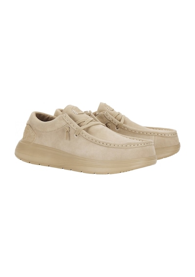 Oxford Klasik Erkek Hd.41975-265 Hey Dude Wally Comf Suede Tan Taba