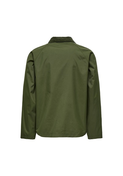 Only & Sons Erkek Mont 22031626 Olive Çok Renkli