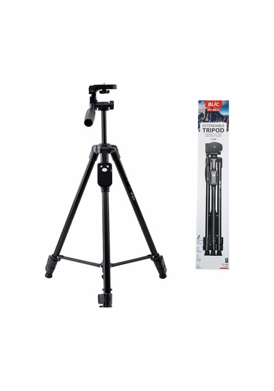 Diğer - Siyah - Kumandalı Tripod 3 Ayak Sabitleyici Video Footoğraf Çekim Tripodu 150cm Uzaktan Kumandalı 150 Cm