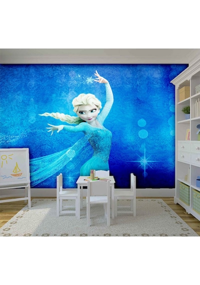 Elsa Karlar Ülkesi Duvar Kağıdı Frozen Çocuk Odaları Için (397455000)