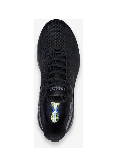 Lescon Etna 5 Hellium Erkek Sneaker Spor Ayakkabı Siyah
