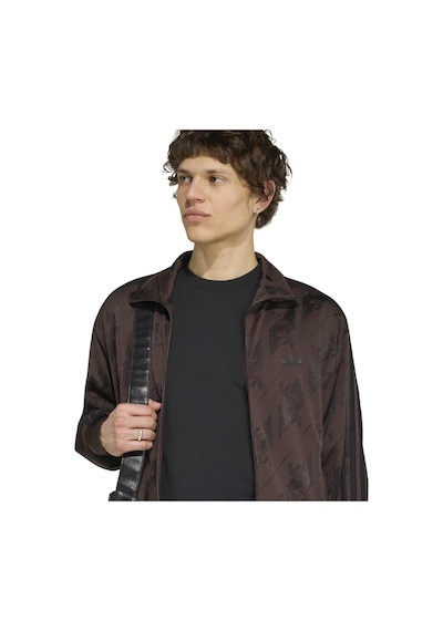 Auco Adidas Erkek Günlük Tek Üst Monogram Firebird Ia4536 Kahverengi