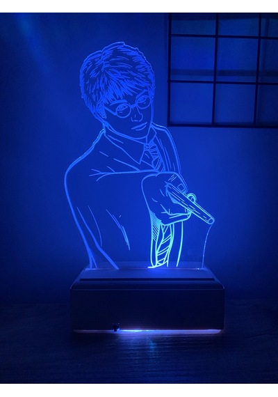 Harry Potter 16 Renk Gece Lambası