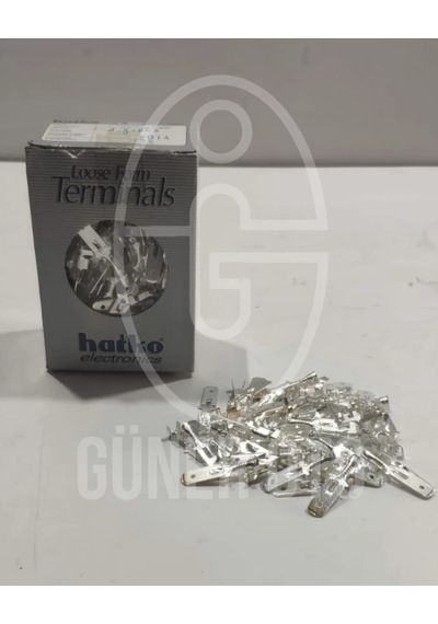 Uzun Tırnaklı Erkek Fiş-kablo Ucu 6.3 Mm Gümüş Kaplama-100 Adet