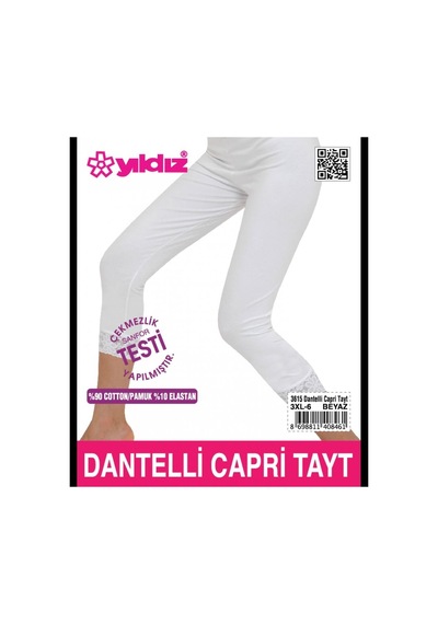 Yıldız 3615 Dantelli Capri Tayt
