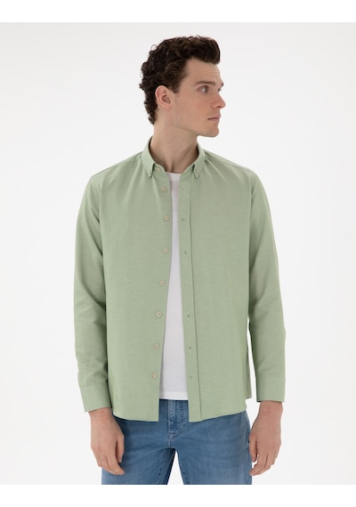 Pierre Cardin Erkek Çağla Gömlek Desenli 50304764-vr016 Çağla Yeşil Pierre Cardin Erkek Çağla Gömlek Desenli 50304764-vr016 Çağla Yeşil