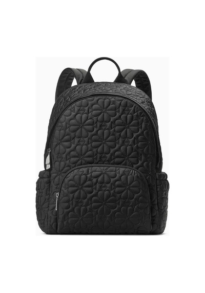 Kate Spade New York Tilly Kapitone Naylon Sırt Çantası Laptop Bölmeli Siyah 1