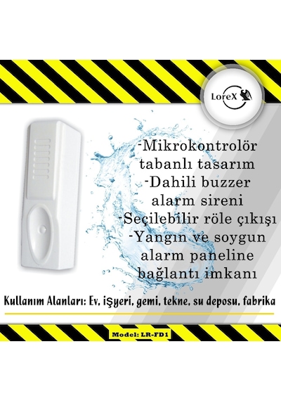 Lorex Lr-Fd1 Sıvı - Su Kaçak Sensörü