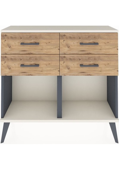 Arges Şifonyer 4 Çekmeceli 88x30x80 Antrasit-aytaşı/çam Aytaşı/çam Arges Şifonyer 4 Çekmeceli 88x30x80 Antrasit-aytaşı/çam Aytaşı/çam