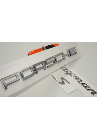 Porsche Cayman S Bagaj 3M 3D Abs Yazı Logo Amblem Seti (549184602)