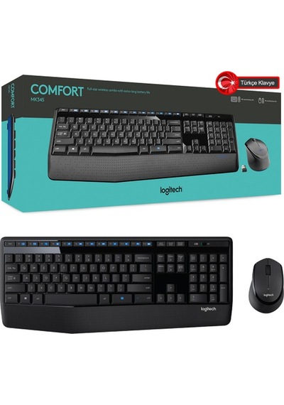 Logıtech Mk345 Klavye+ Mouse Kablosuz (920-006514)