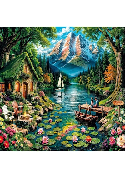 20856 Puzzle 1000 Reflections Of Peace
