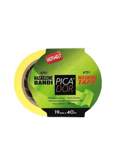 Picador Maskeleme Bandı 19x40 M Askısız Hotmelt