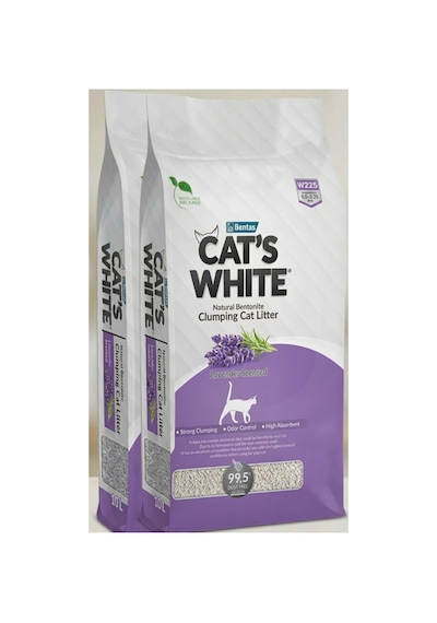 Cats White Lavanta Kokulu Kedi Kumu 10 Lt 2 Adet