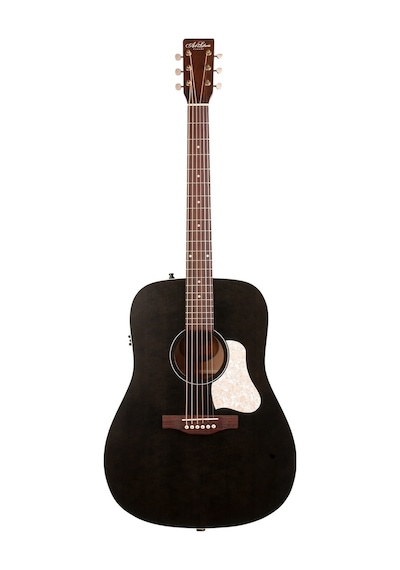 Art &amp Lutherie Americana Faded Black Presys Iı Elektro Akustik Gitar Faded Black