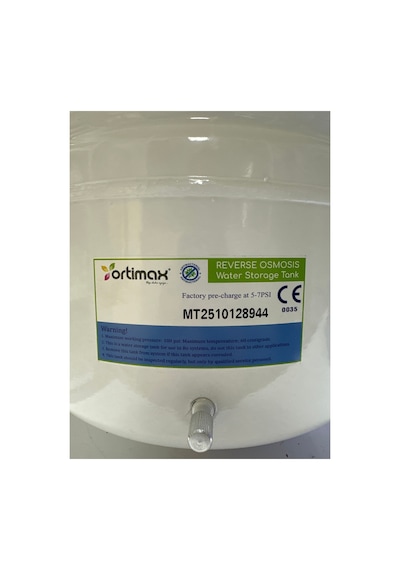 12 Litre 3.2 Galon Su Arıtma Tankı Nsf Li Paslanmaz Çelik