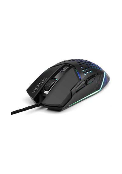 Vertux Katana, 6 Tuşlu Altıgen Kabuk, Kablolu Rgb Oyun Faresi