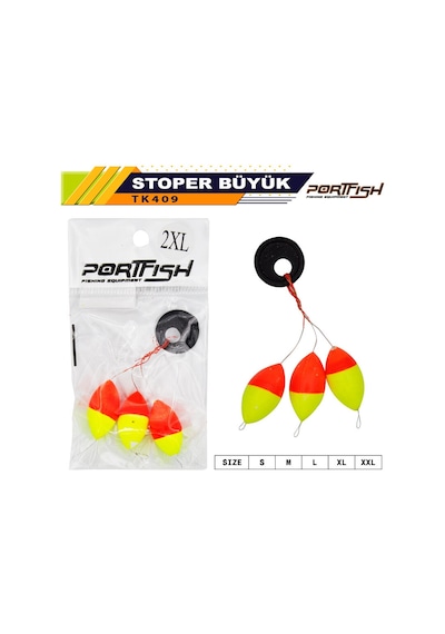 Portfish Stoper Büyük Yüzen 10 Adetli