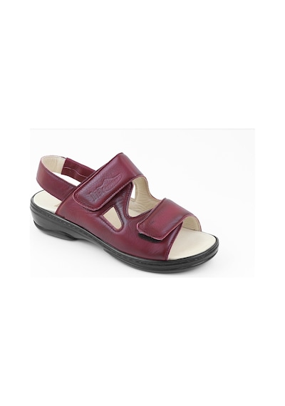 Ortopedik Kadın Sandalet Bordo Dia 020-82