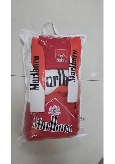 Marlbora Süper Set Dörtlü Servis Kılıfı + İkili Yastık Ve Kemer Kılıfı +vites Poları
