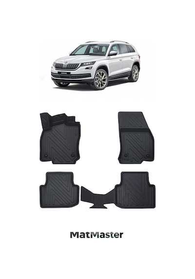 Skoda Kodiaq 2022 Model 5d Ekstra Havuzlu Paspas
