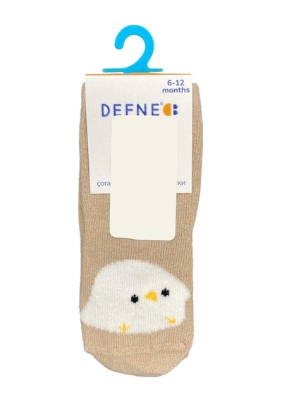 Defne Baby Bebek Çorabı E008-24 Bej