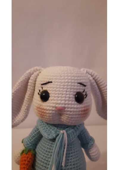 Amigurumi Mavi Tavşan