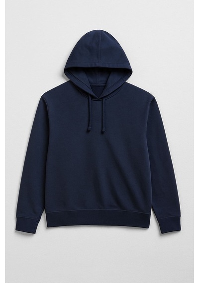 Markapia Erkek Kapüşonlu İçi Polarlı Sweatshirt Lacivert