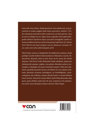 Yedi Derste Vicdan Muhasebesi - Yekta Kopan - Can Yayınları