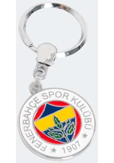Klasik 6 Renk Logo Metal Anahtarlık-