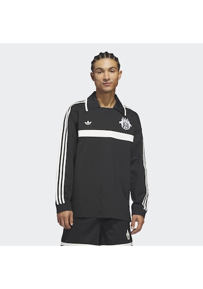 Adidas Originals Rugby Siyah Polo Sweatshirt Jz6967
