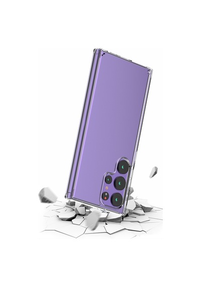 Samsung Galaxy Uyumlu S23 Ultra Kılıf Zore Korumalı Kalın Coss Kapak
