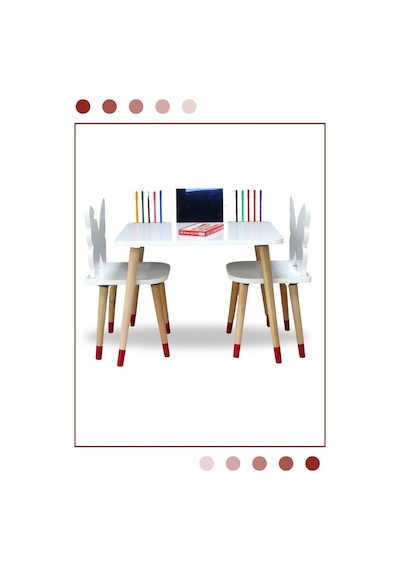 Liva Ahşap Çocuk Aktivite Oyun Ve Ders Çalışma 1 Masa 2 Sandalye Takımı 2-6 Yaş Kelebekli -tablet Yeri Beyaz Liva Ahşap Çocuk Aktivite Oyun Ve Ders Çalışma 1 Masa 2 Sandalye Takımı 2-6 Yaş Kelebekli -tablet Yeri Beyaz