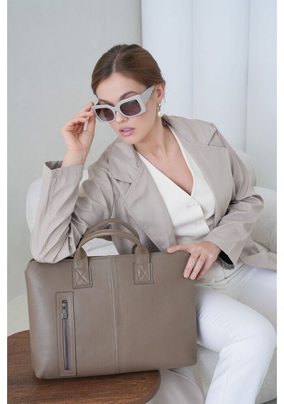 Bilik Deri Business Toprak Unisex Laptop & Evrak Çantası Blm09 2197 4040104