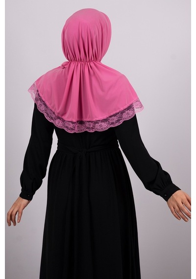 Hürrem Bone Pembe Pratik Hazır Geçmeli Tesettür Eşarp Viskon Kumaş Çıtçıtlı D Pembe Hürrem Bone Pembe Pratik Hazır Geçmeli Tesettür Eşarp Viskon Kumaş Çıtçıtlı D Pembe