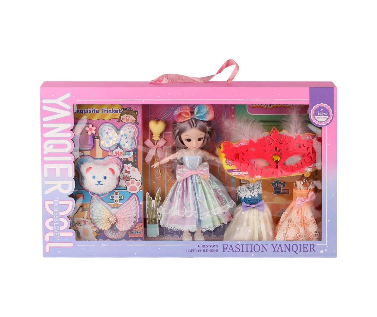 3688-033a Fashion Aksesuarlı Eklemli Bebek -karsan Oyuncak