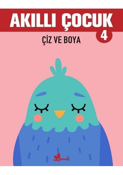 Akıllı Çocuk - Çiz ve Boya- Çınar Yayınları