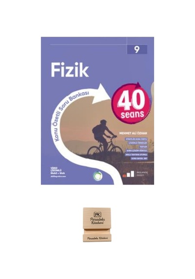 Okyanus 9. Sınıf 40 Seans Fizik Konu Özetli Soru Bankası + Telefon Standı