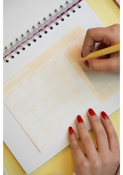 Victorias Journals Aylık Planla Ma Post-it 150x200 Mm 12 Yaprak