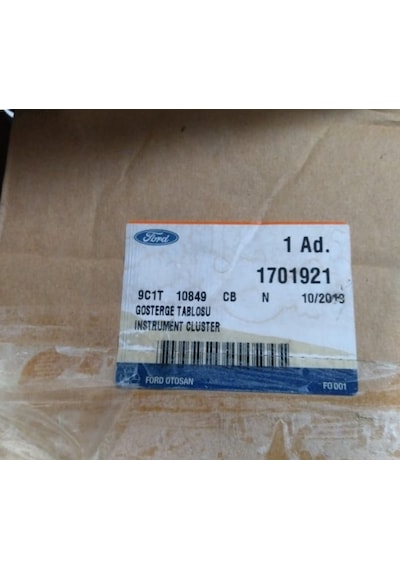 Ford Transit V347 Kilometre Gösterge Saati 9c1t 10849 Cb 1