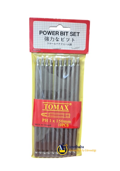 Tomax Ph1 X 150 Mm Bits Uç 10 Adet
