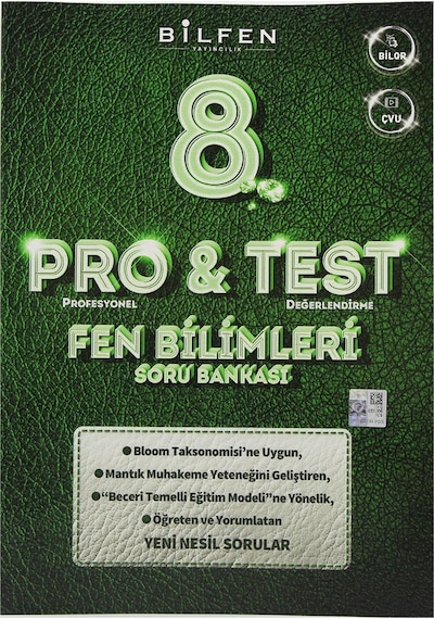 BilFen Yayıncılık 8. Sınıf Fen Bilimleri Pro Test Soru Bankası