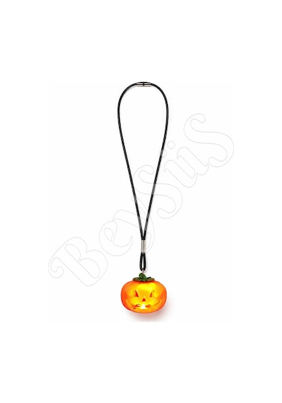 Beysüs Halloween Işıklı Bal Kabağı Kolye Tüm Yaşlar