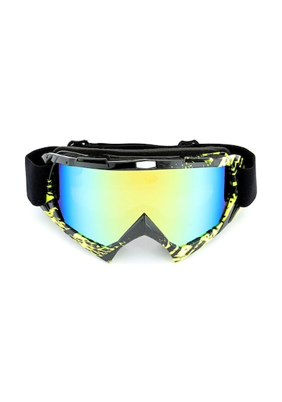 Esrada Kayak Gözlüğü Antifog Ventilli Uv Korumalı Güneş Kar Gözlük Aynalı Gökkuşağı Snowboard Glasses Sporu Yeşil