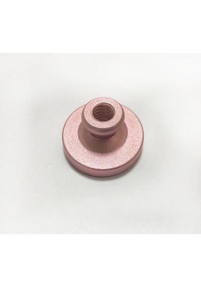 Mührü Mumu Damga 30mm Yuvarlak Boş Alüminyum Rose Gold Eloksal Kafa Diğer