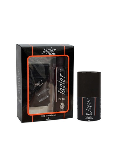 Jagler Black Erkek Parfüm EDT 90 ML + Deodorant 150 ML + Roll-on 50 ML 3'lü Set